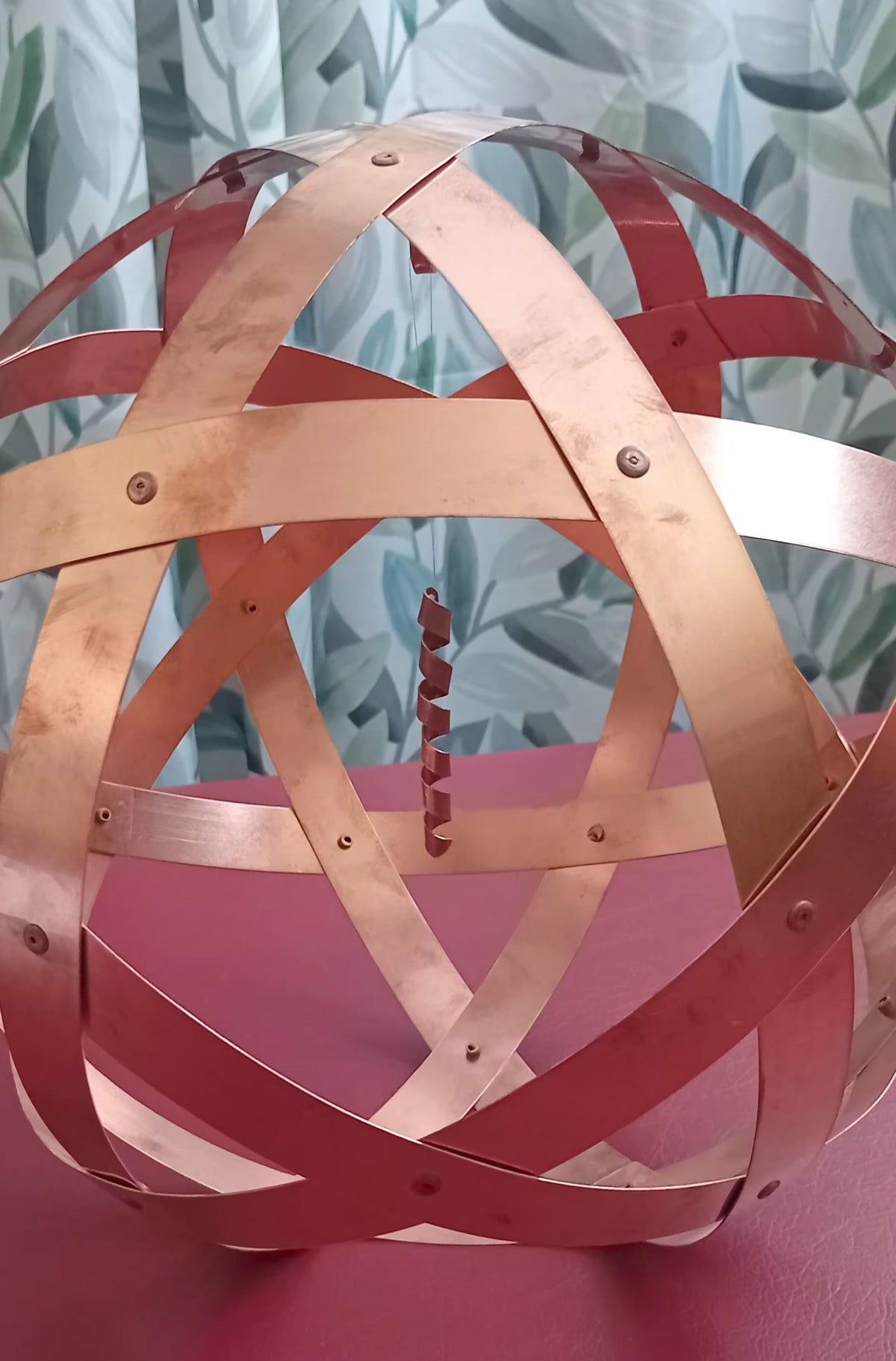 Spirale in rame porta desideriI per Genese e Pentasfere