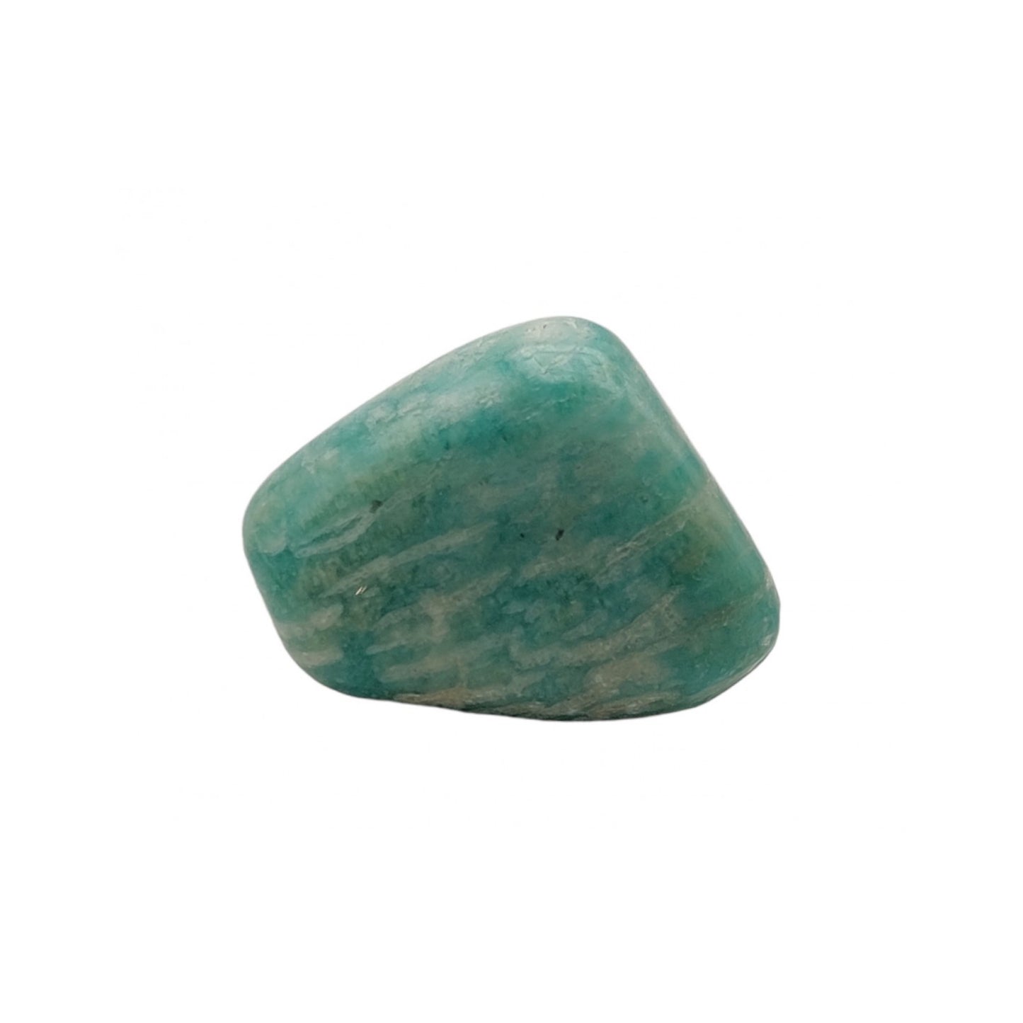 Braccialetto elastico "Mala" in Amazzonite con Fiore di Loto