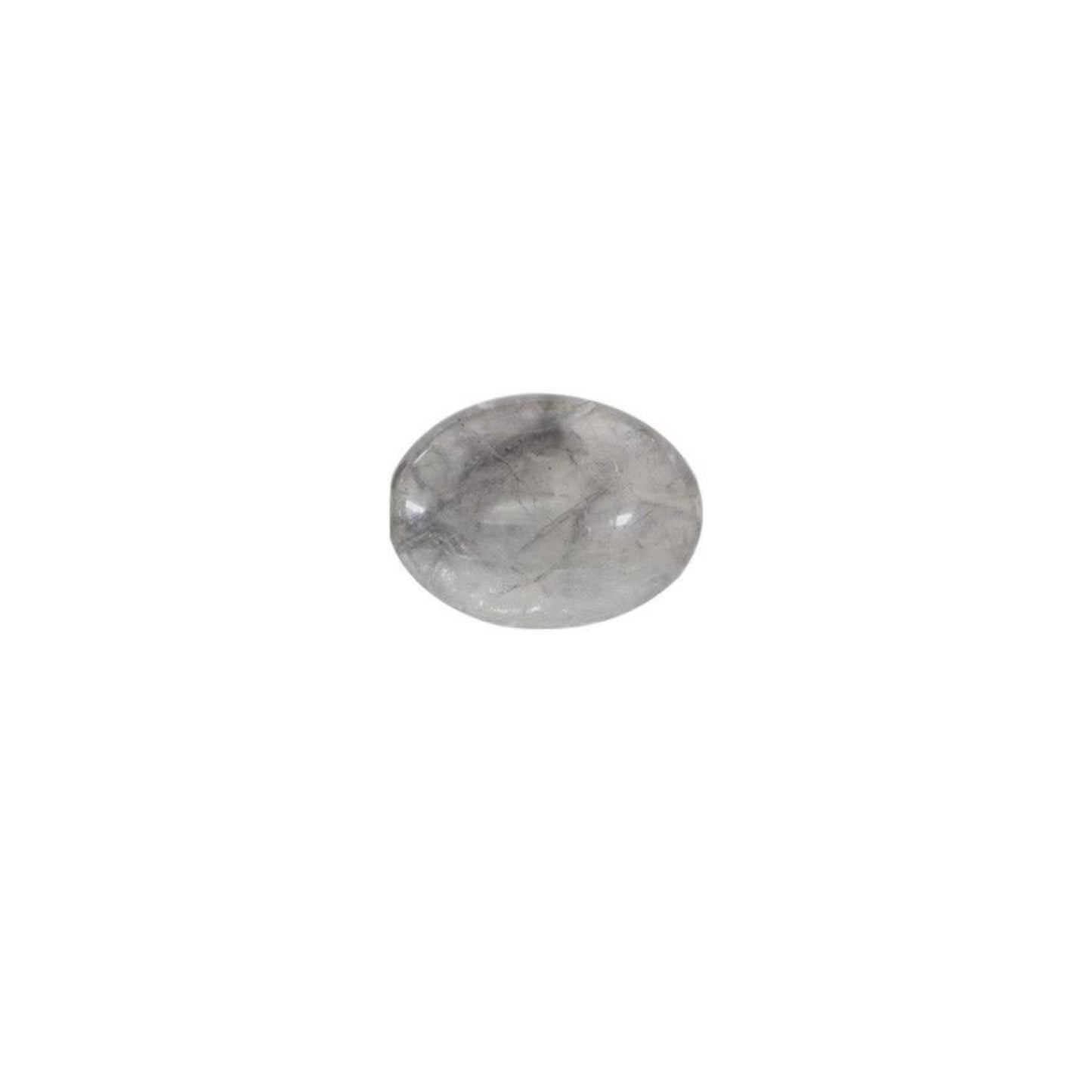 Braccialetto elastico "Mala" con Rodonite e Quarzo Grigio con ciondolo a forma di piuma