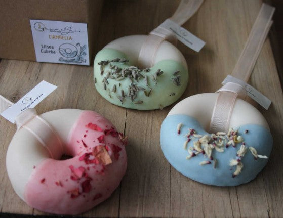 Ciambella Profumatore per biancheria fragranza Abete e Mandarini