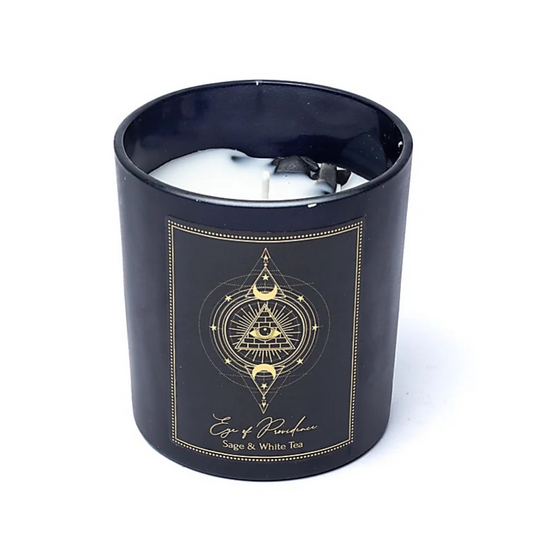 Candela d'intenti Eye of Providence in vetro