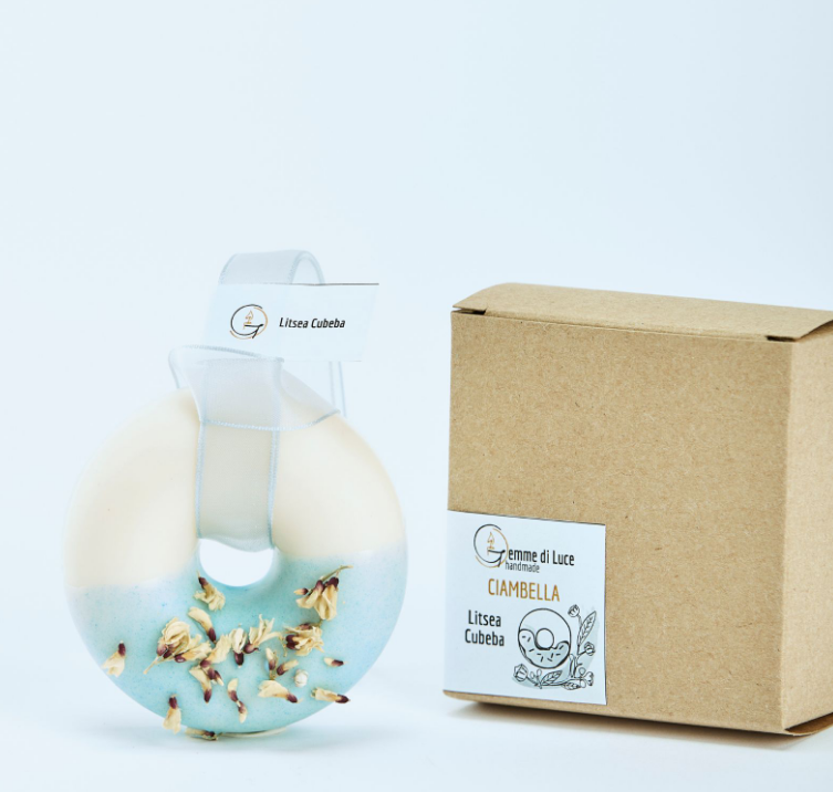 Ciambella Profumatore per biancheria fragranza Arancio e Cannella