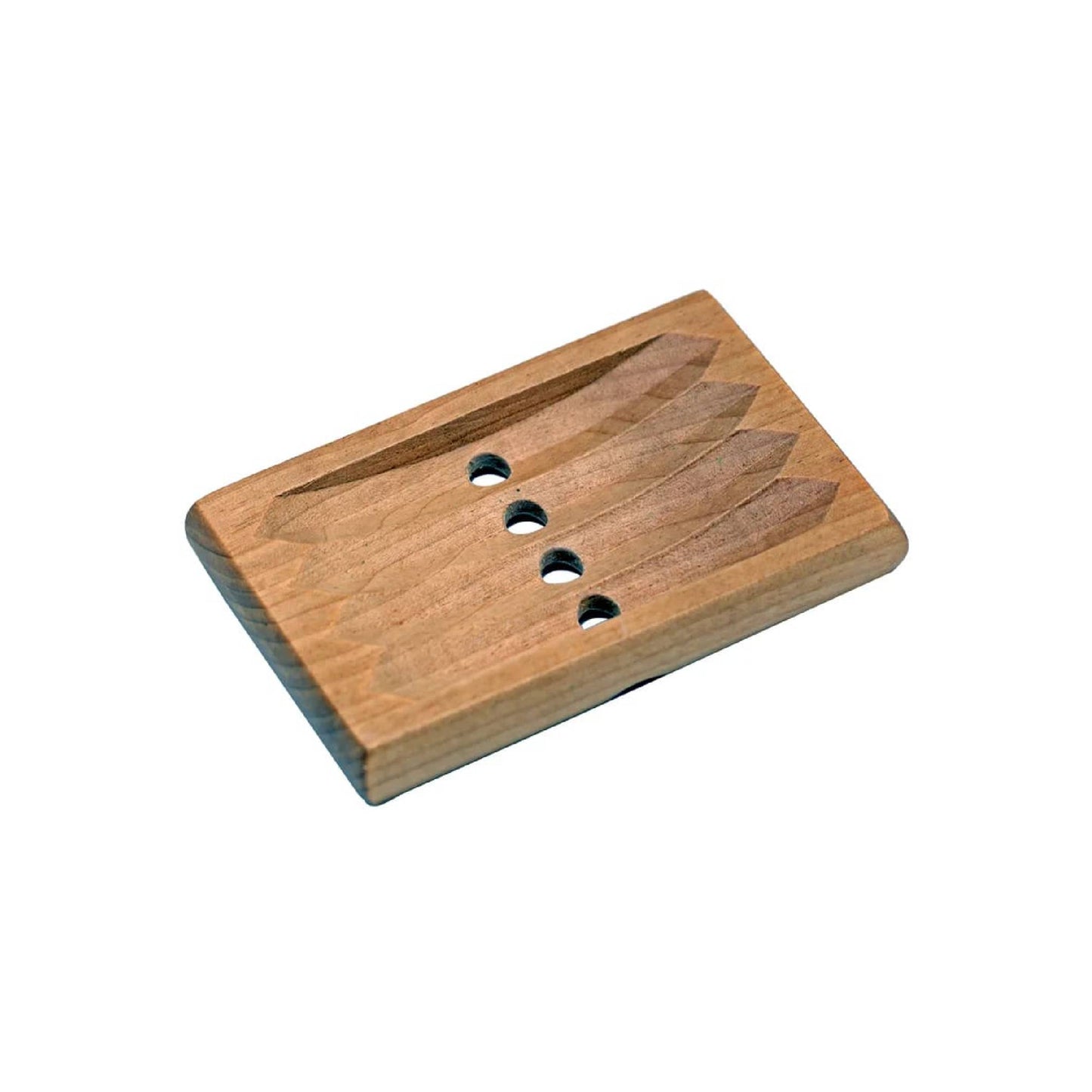 Porta sapone in legno naturale