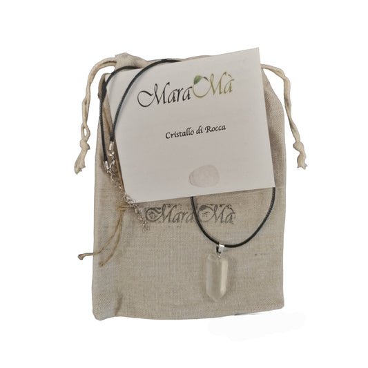 Collana con Ciondolo di varie Pietre naturali