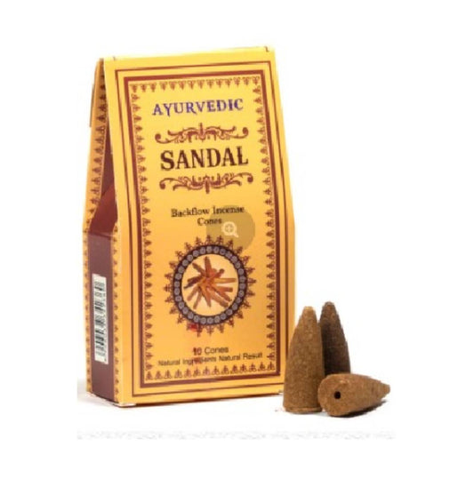 Coni d'incenso Ayurvedici Sandalo