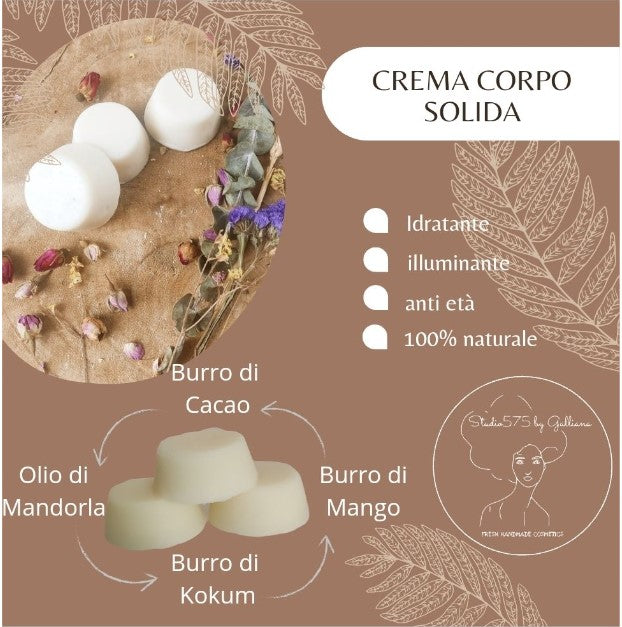 Olio solido corpo Rose Petals