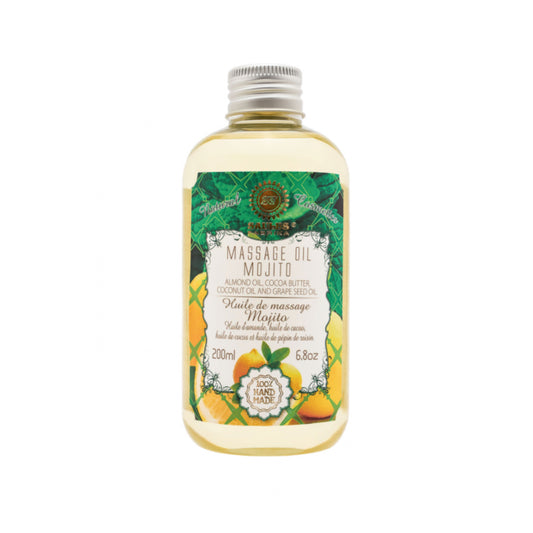 Olio da Massaggio Naturale Mojito - 200 ml