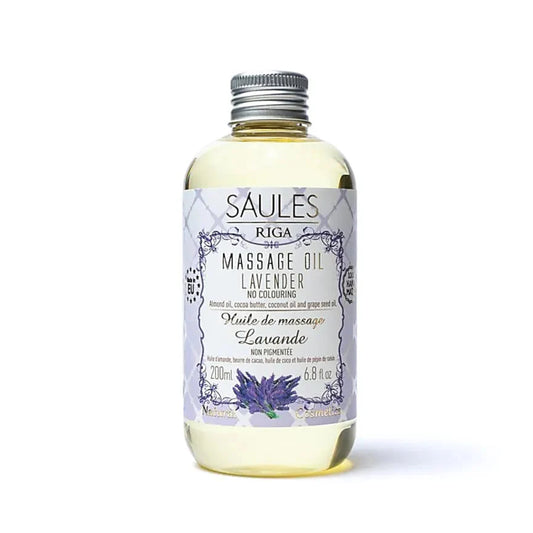 Olio da Massaggio Naturale alla Lavanda - 200 ml